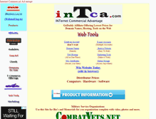 Tablet Screenshot of intca.com